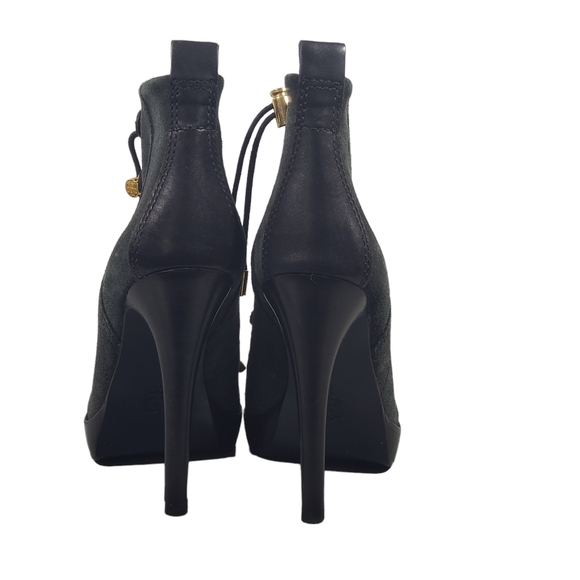 Tory Burch Halima Lace-up Ankle Boots - Picture 4 of 15